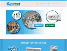 Tablet Screenshot of enimed.com.br